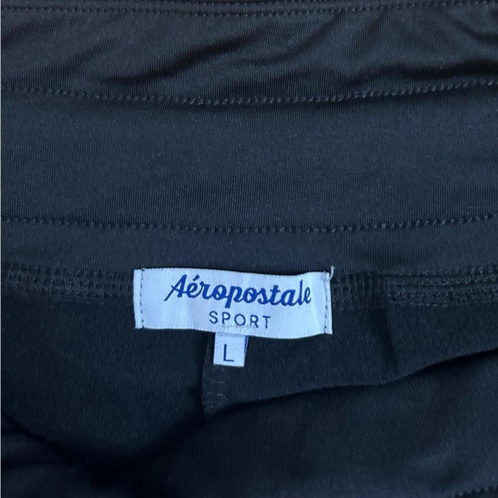 Aeropostale Sport Black Drawstring Joggers - Picture 5 of 5